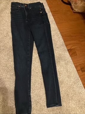 Express Women's Skinny Jeans in Dark Indigo